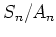 $ S_n/A_n$