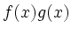 $ f(x)g(x)$