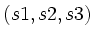$ (\mo{s}{1},\mo{s}{2},\mo{s}{3})$