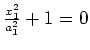 $ \frac{x_1^2}{a_1^2}+1=0$