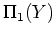 $ \Pi_1(Y)$