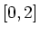 $ [0,2]$