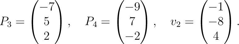 $p(X) = -3 -4X +2X^2$