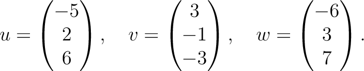 $\displaystyle A =
\begin{pmatrix}
4&-6&-6&3\\ -1&-3&-4&-1\\ 1&6&7&1\\ -2&6&6&-1
\end{pmatrix} \in \mathbb{R}^{4\times 4}.$