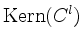 $ \operatorname{Kern}(C^l)$