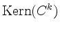 $ \operatorname{Kern}(C^k)$